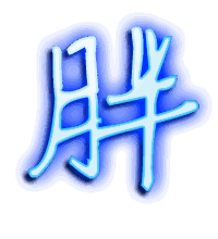胖的透明头像