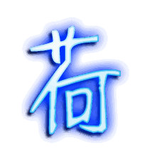荷的透明头像